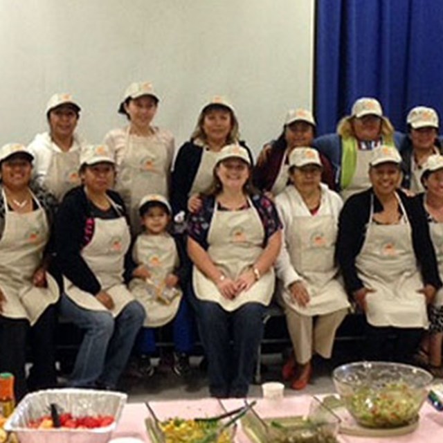 The lovely mothers of our PTO do an amazing job around our school!
