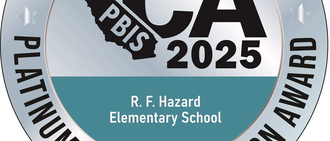R.F. Hazard Elementary School Receives Prestigious PBIS Recognition – Again!